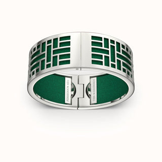 Huế Bangle Emerald Green