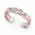 Ikat Silk Cuff - Shophouse Pink
