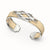 Ikat Silk Cuff - Shophouse Vanilla