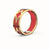 Ikat Bangle - Dragon Red