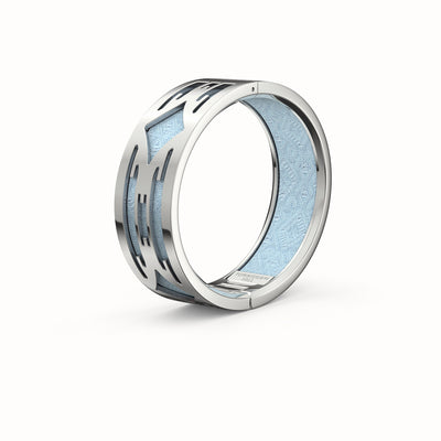 Ikat Bangle - Mist Blue