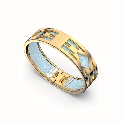 Ikat Bangle - Mist Blue