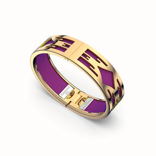 Ikat Bangle - Orchid Purple