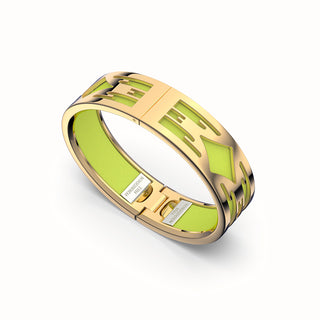 Ikat Bangle - Pomelo Green