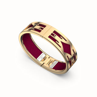 Ikat Bangle - Majestic Ruby