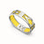 Ikat Bangle - Pineapple Yellow