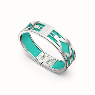 Ikat Bangle - Shophouse Teal