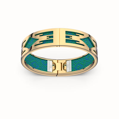 Ikat Bangle - Andaman Green