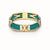 Ikat Bangle - Andaman Green