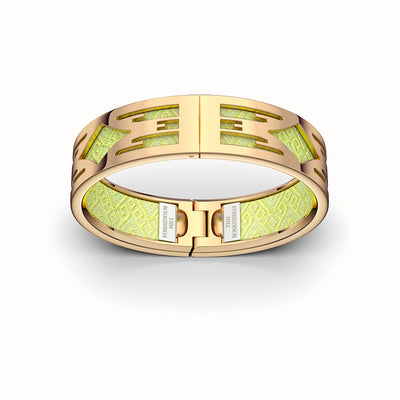 Ikat Bangle - Lemongrass Green
