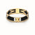 Ikat Bangle - Obsidian Black