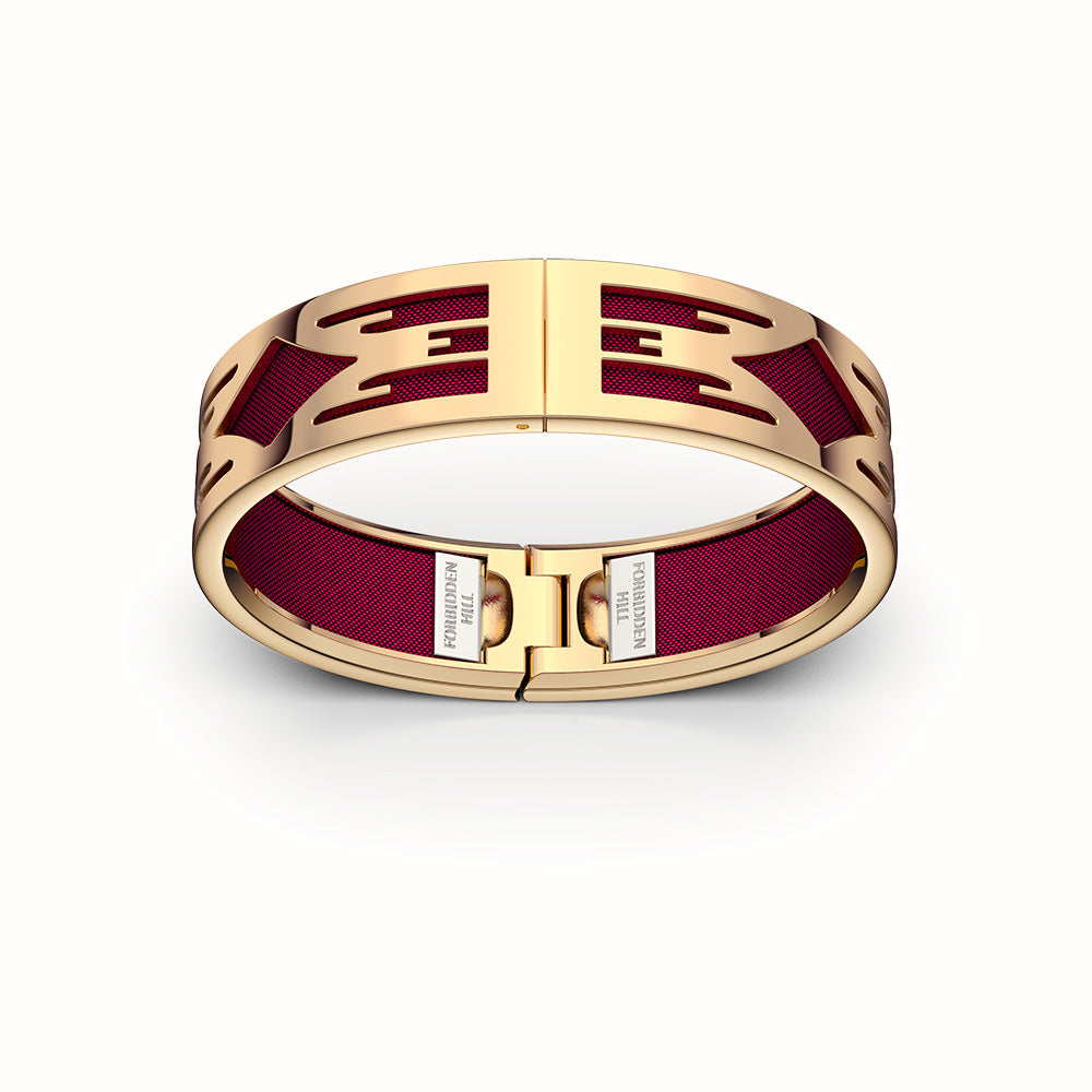 Ikat Bangle - Majestic Ruby