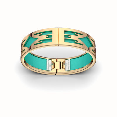 Ikat Bangle - Shophouse Teal