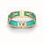 Ikat Bangle - Shophouse Teal