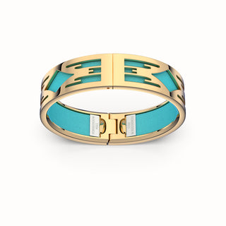 Ikat Bangle - Turquoise Blue