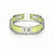 Ikat Bangle - Lemongrass Green