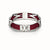 Ikat Bangle - Mangosteen Red
