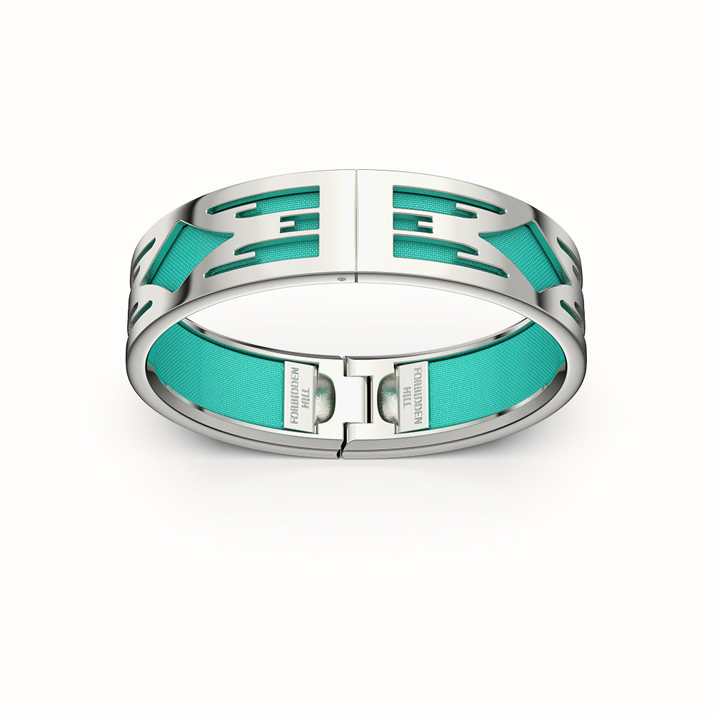 Ikat Bangle - Shophouse Teal