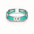 Ikat Bangle - Shophouse Teal