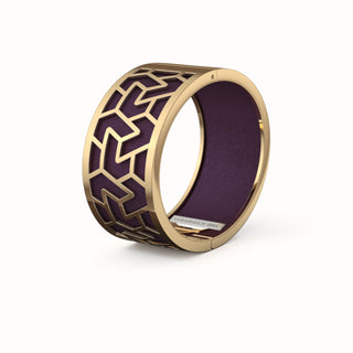 Iskandar Bangle - Deep Plum