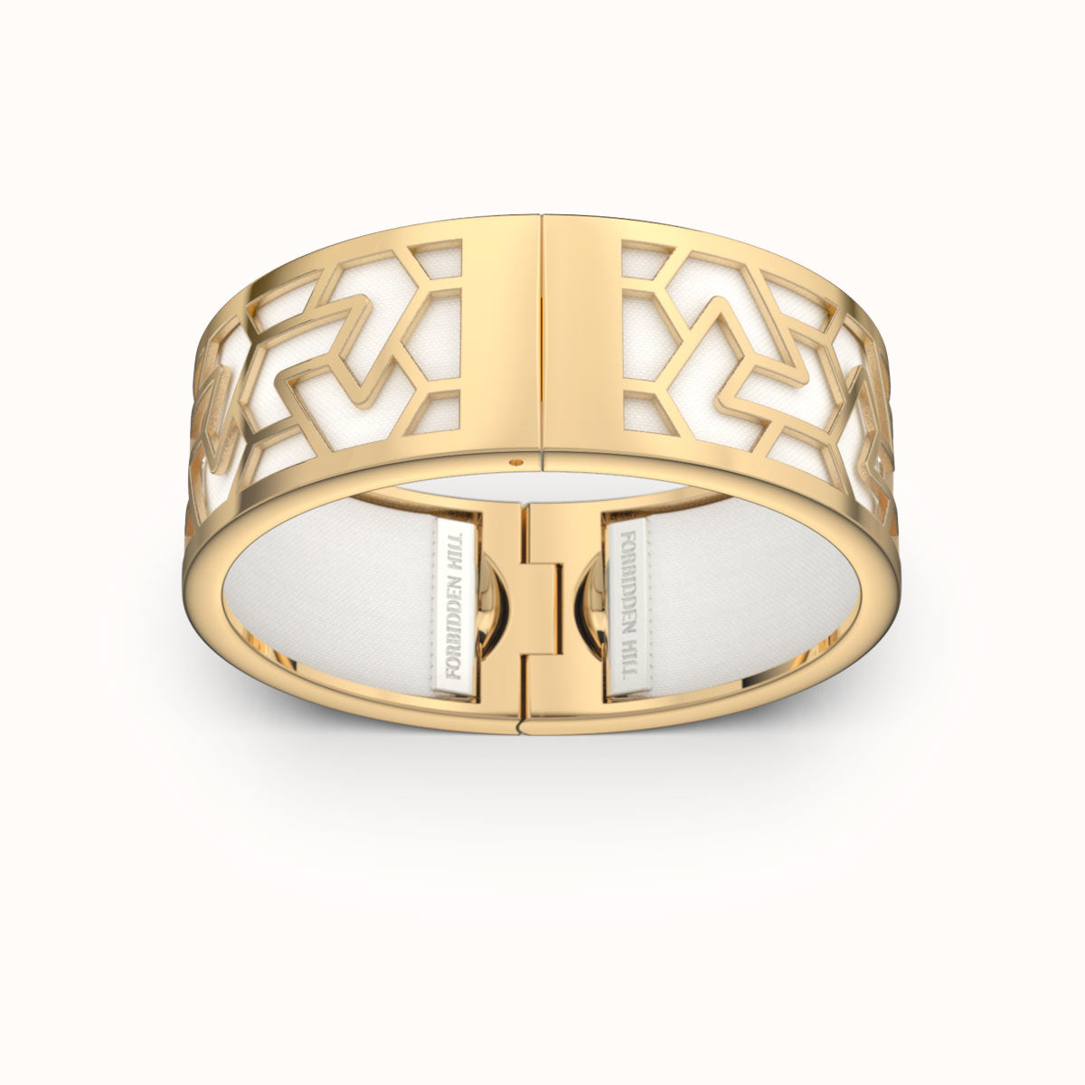 Iskandar Bangle Lychee White