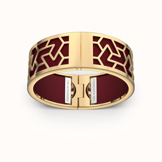 Iskandar Bangle - Mangosteen Red