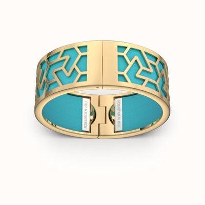 Iskandar Bangle Turquoise Blue