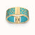 Iskandar Bangle Turquoise Blue