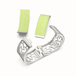 Iskandar Bangle Lemongrass Green