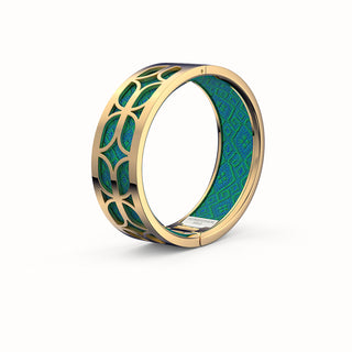 Kawung Bangle - Andaman Green