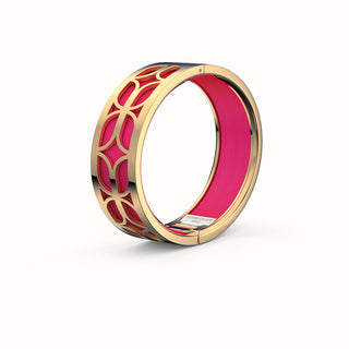 Kawung Bangle - Dragonfruit Pink