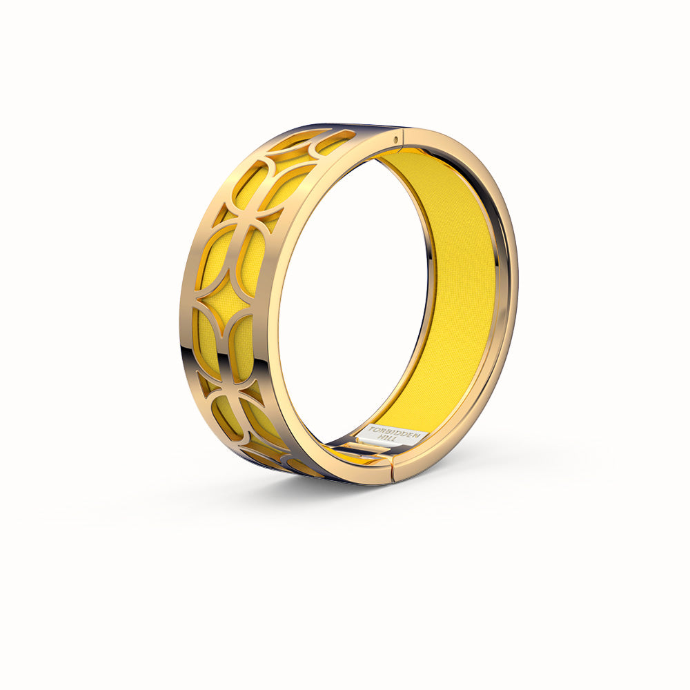 Kawung Bangle - Pineapple Yellow