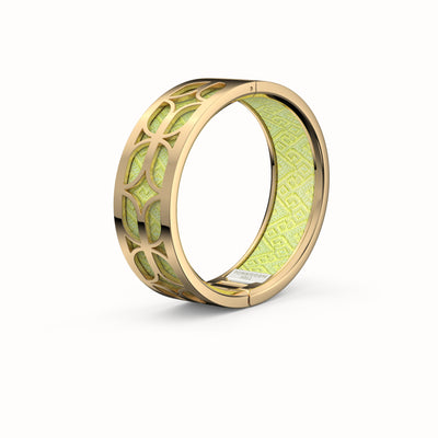 Kawung Bangle - Lemongrass Green