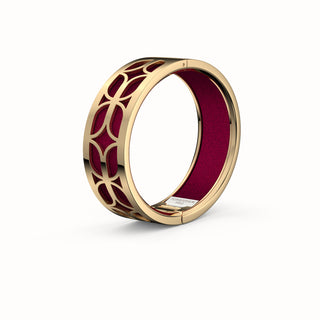 Kawung Bangle - Majestic Ruby