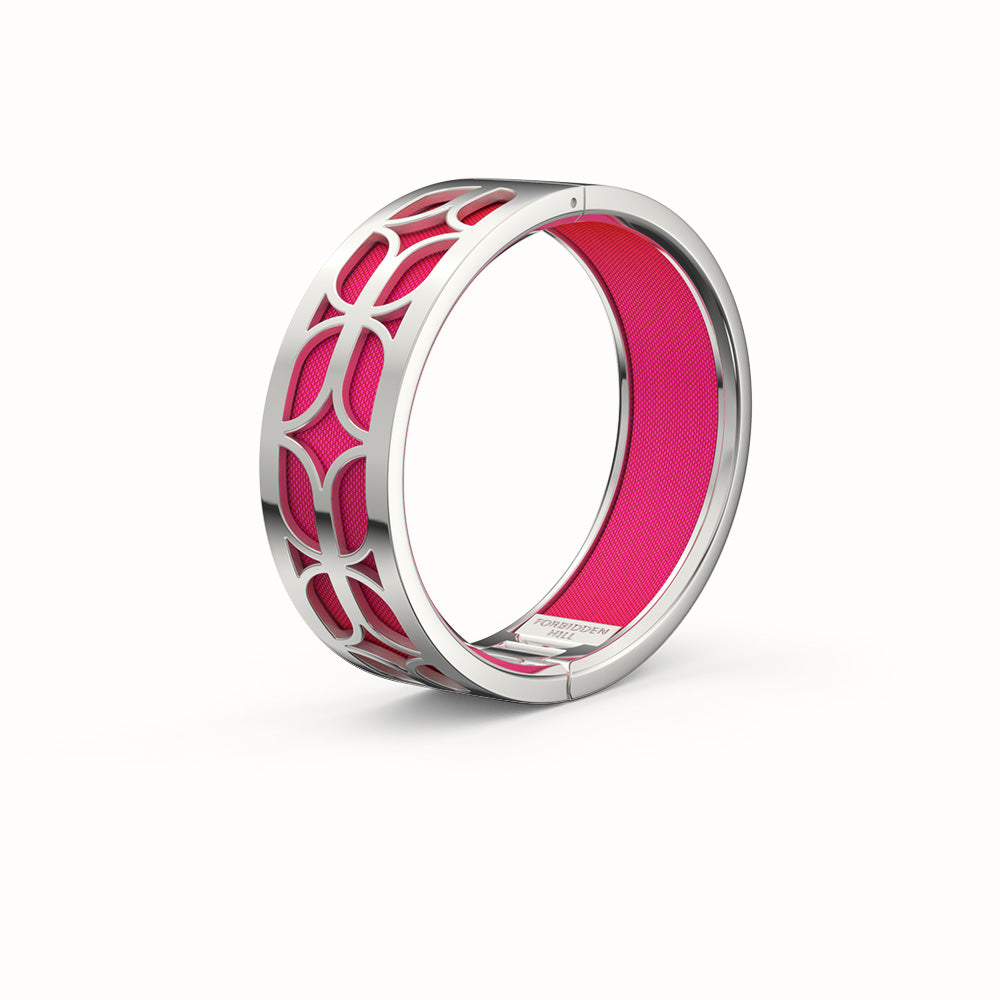 Kawung Bangle - Dragonfruit Pink