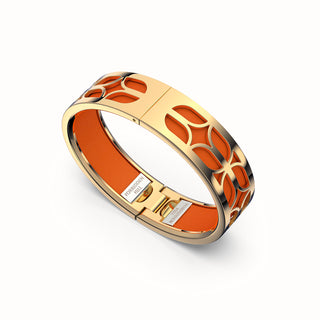 Kawung Bangle - Lava Orange