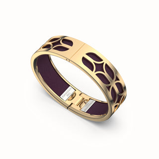 Kawung Bangle - Deep Plum