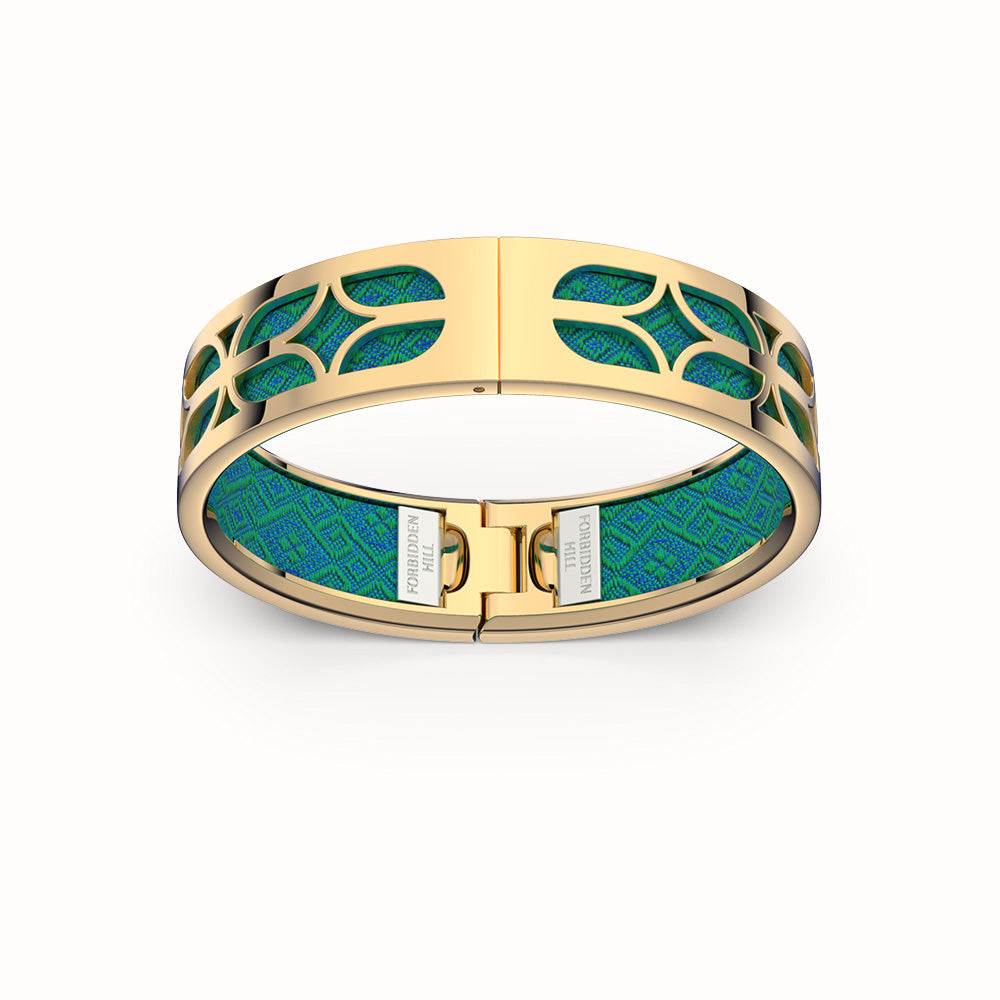 Kawung Bangle - Andaman Green