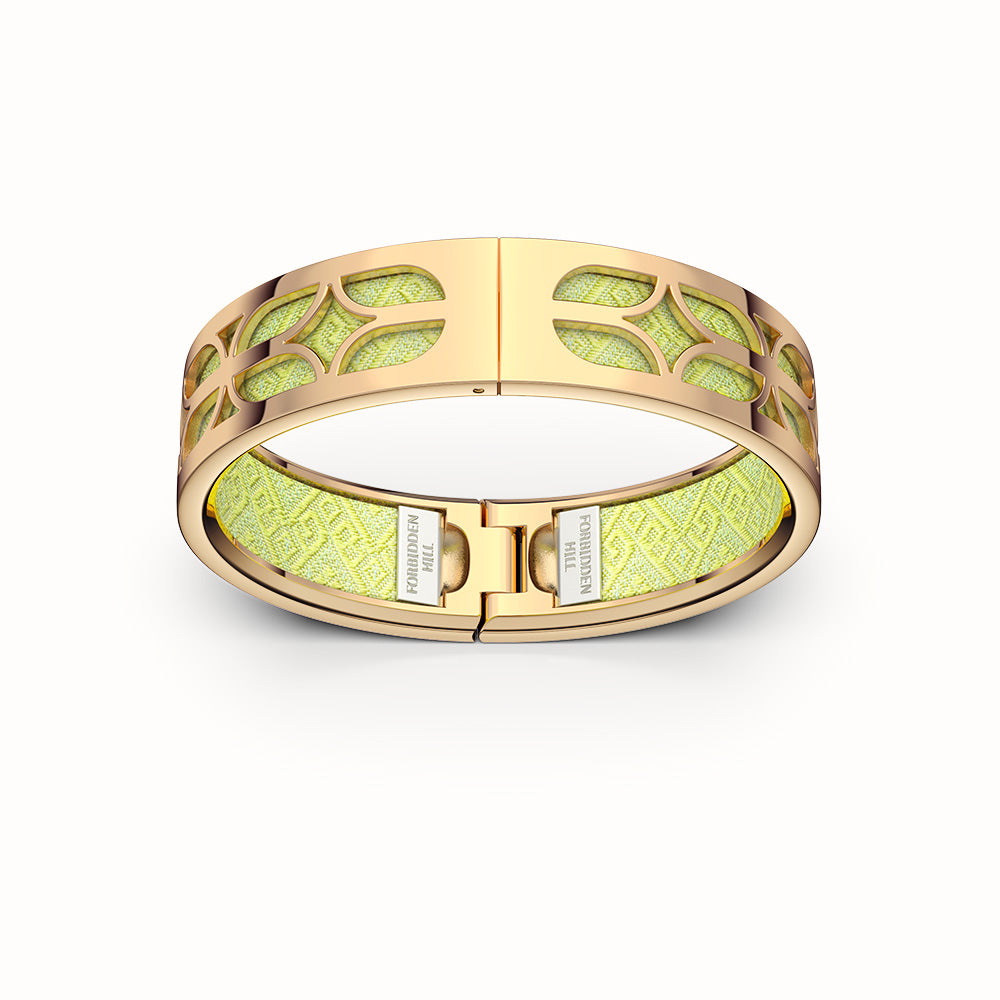 Kawung Bangle - Lemongrass Green