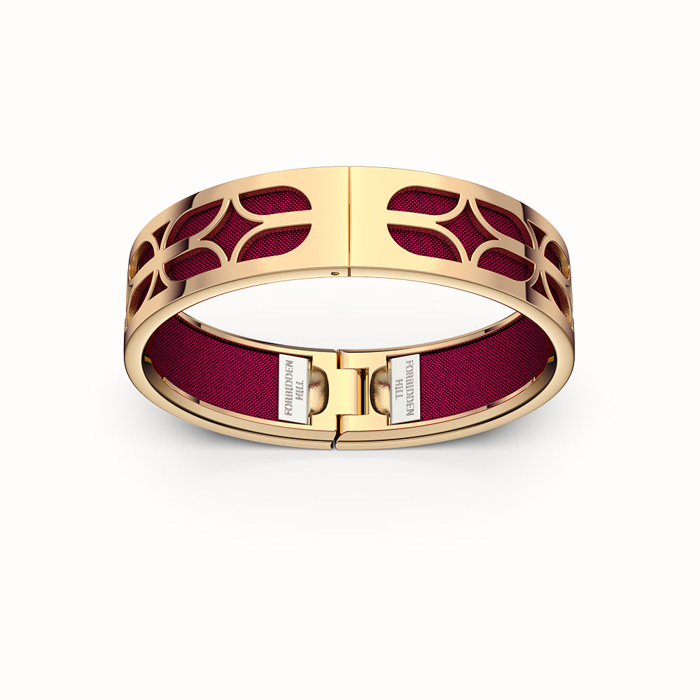 Kawung Bangle - Majestic Ruby