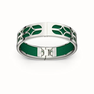 Kawung Bangle - Emerald Green