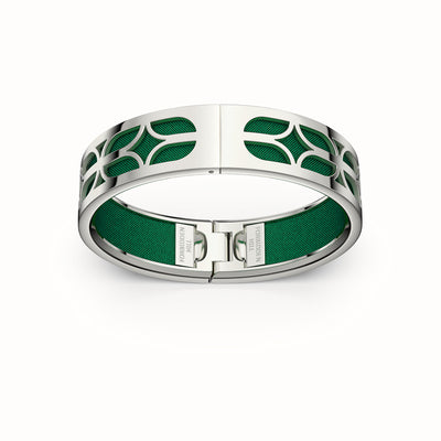 Kawung Bangle - Emerald Green