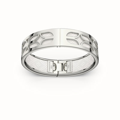 Kawung Bangle - Porcelain White