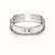 Kawung Bangle - Porcelain White