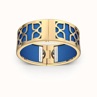 Lotus Bangle - Celestial Blue