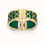 Lotus Bangle Emerald Green