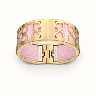 Lotus Bangle - Rose Syrup Pink