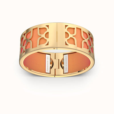 Lotus Bangle Sunset Orange