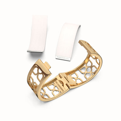 Lotus Bangle Lychee White