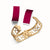 Lotus Bangle Majestic Ruby